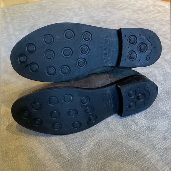 Thursday Boot Company Duchess dark olive brown suede chelsea boots Size 5.5 - Picture 3 of 11